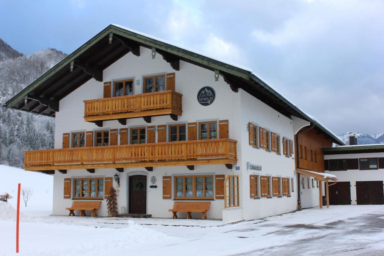 Ferienwohnungen Gastager Hof Ruhpolding Eksteriør billede